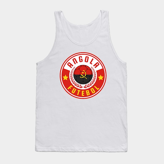 Angola Futebol Tank Top by footballomatic